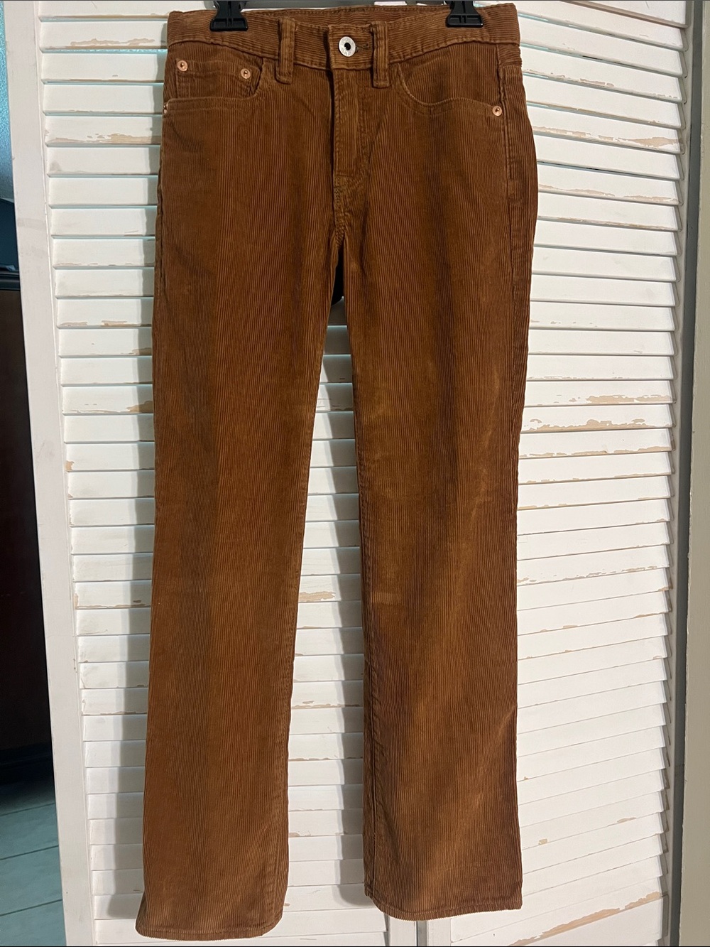 GAP Kid’s Corduroy Pants in Warm Brown Size 10 Regular 12.5” Waist - 25” Inseam